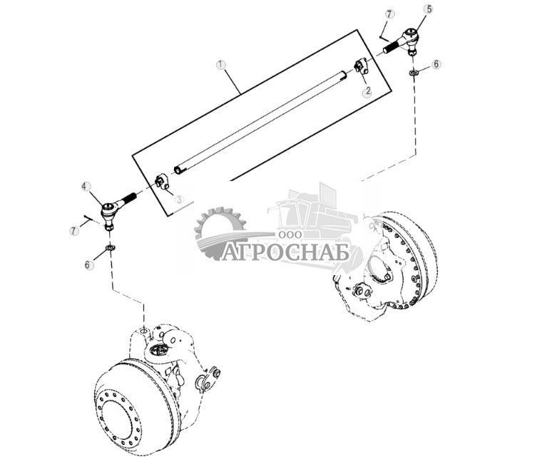 Тяговая штанга в сборе - ST879160 9.jpg